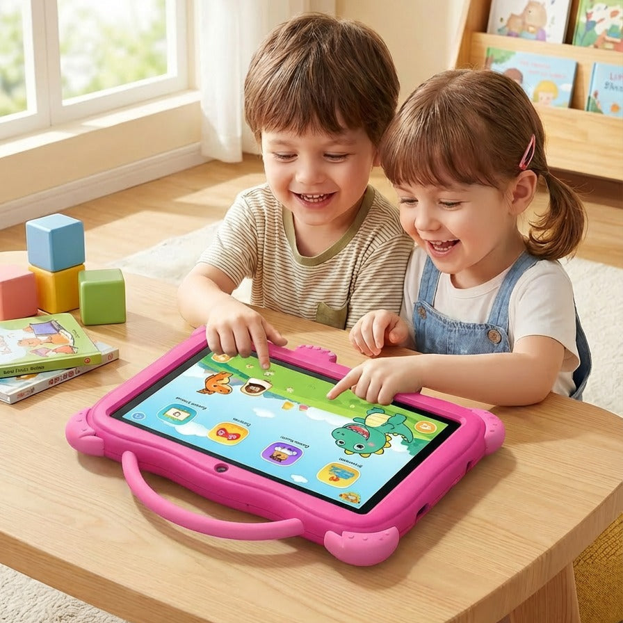 NEFFO 7 İnç Çocuk Tableti pembe