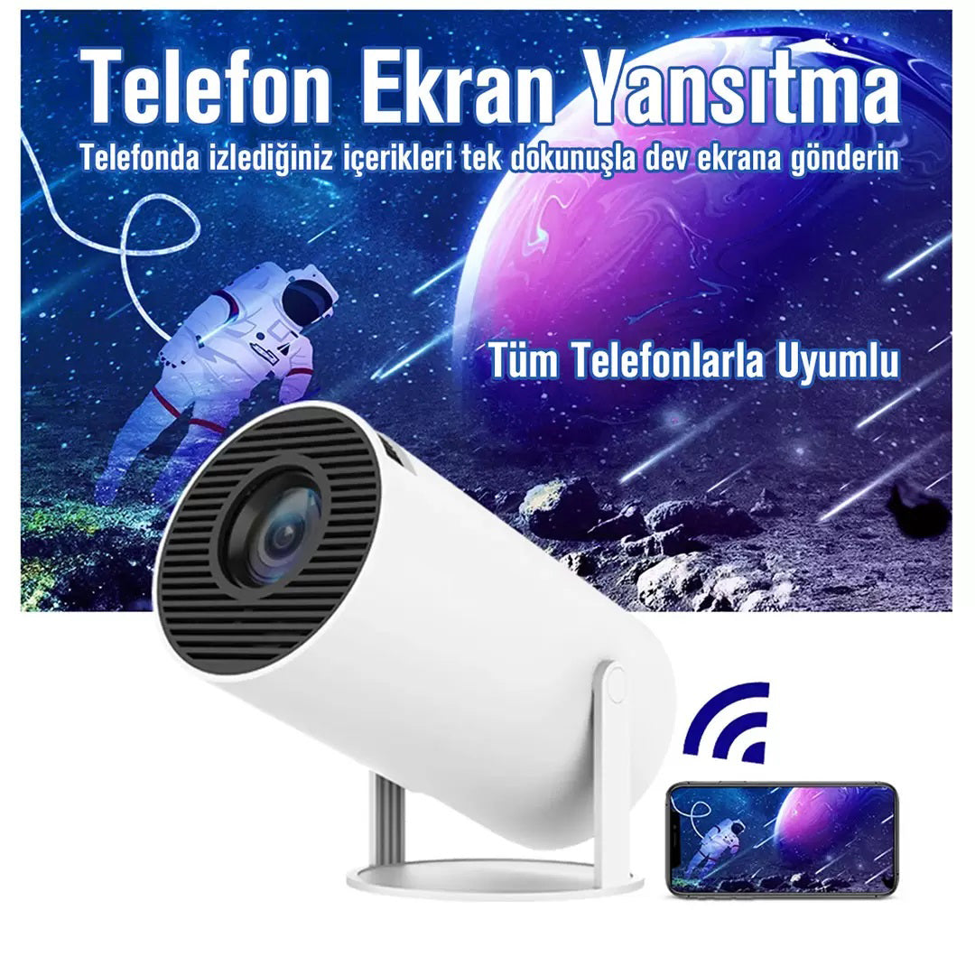 Taşınabilir HD Android Projeksiyon