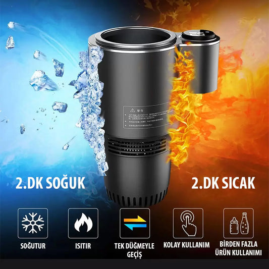 Bardak Soğutucu Isıtıcı 2'si1 Bardak