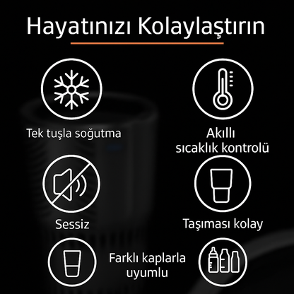 Bardak Soğutucu Isıtıcı 2'si1 Bardak