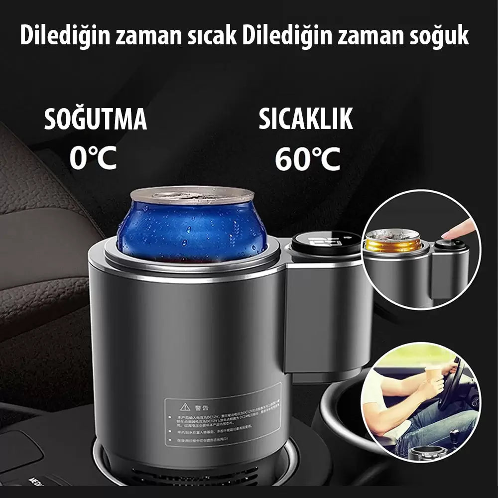 Bardak Soğutucu Isıtıcı 2'si1 Bardak