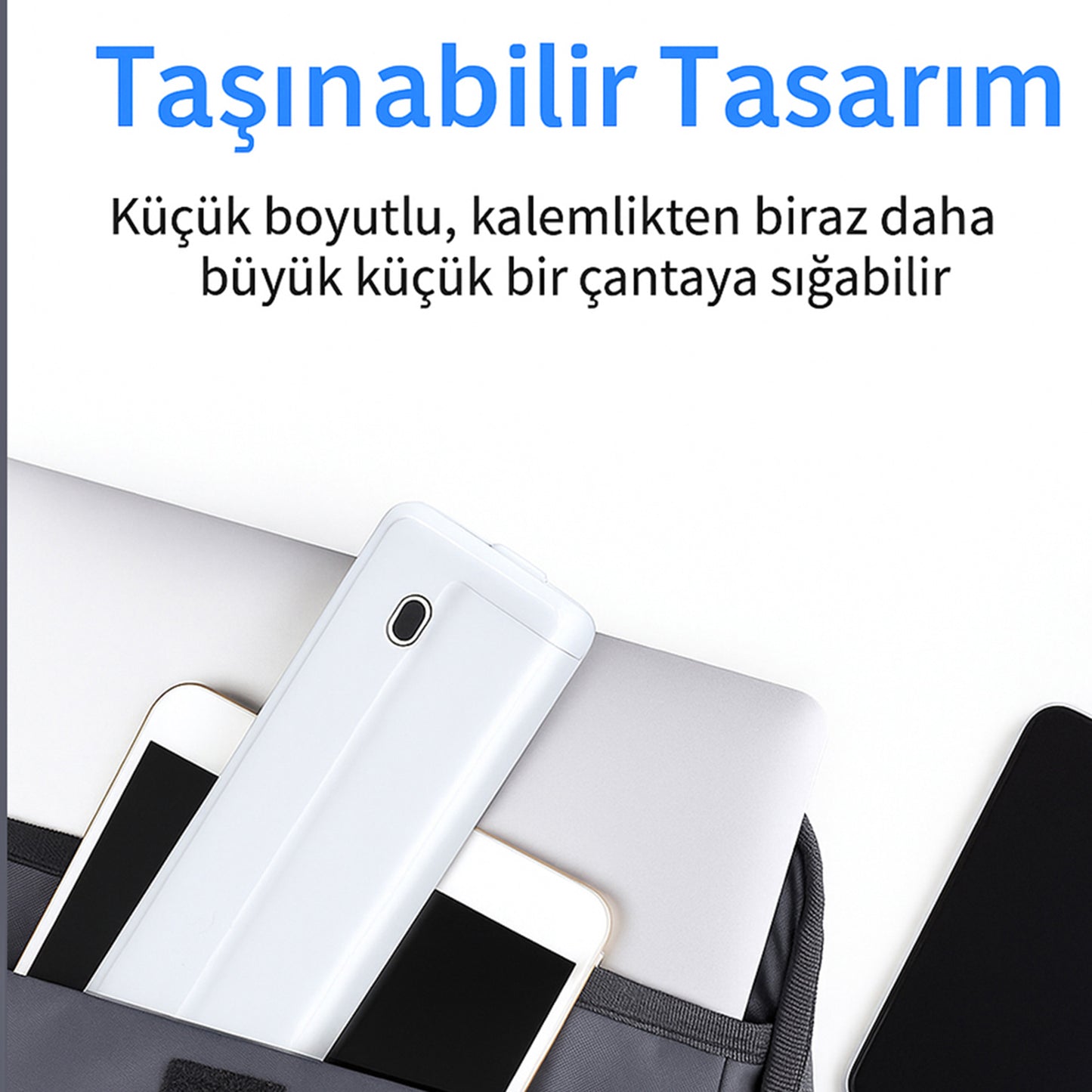 Bluetooth Taşınabilir Kablosuz Yazıcı