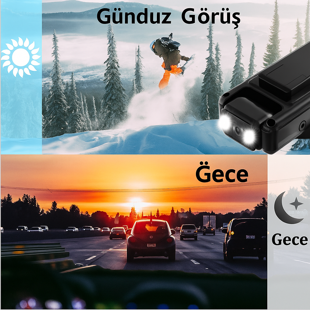 Body Camera  180° Geniş Açı