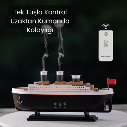 Titanik Model Kumandalı Dekoratif Hava Nemlendirici