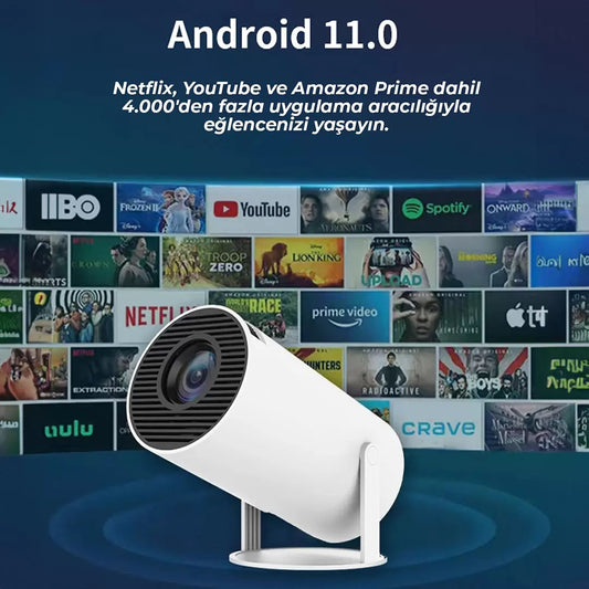 Taşınabilir HD Android Projeksiyon