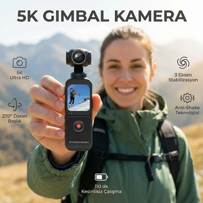 Neffo Pro 5K Gimbal Kamera