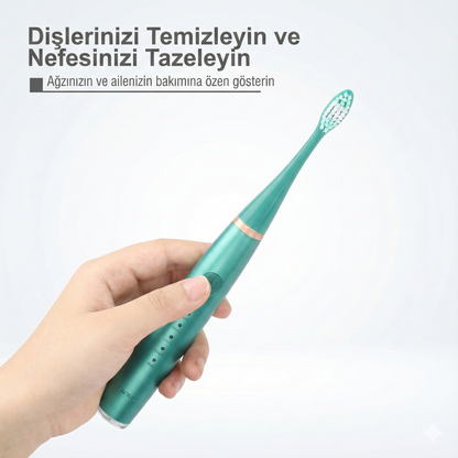 Ultrasonik Diş Taşı Temizleme Cihazı ve Fırça Seti