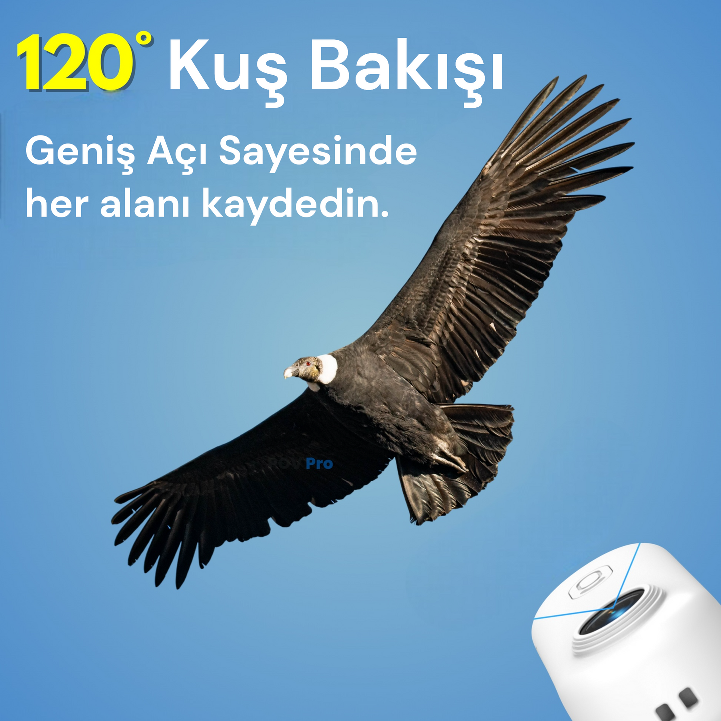 4k Geniş Açı Magnetli Body Cam
