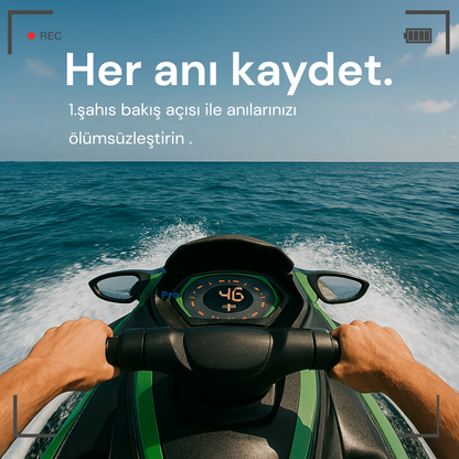 4k Geniş Açı Magnetli Body Cam