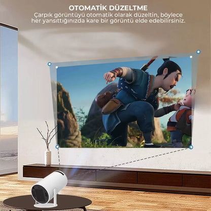 Taşınabilir HD Android Projeksiyon